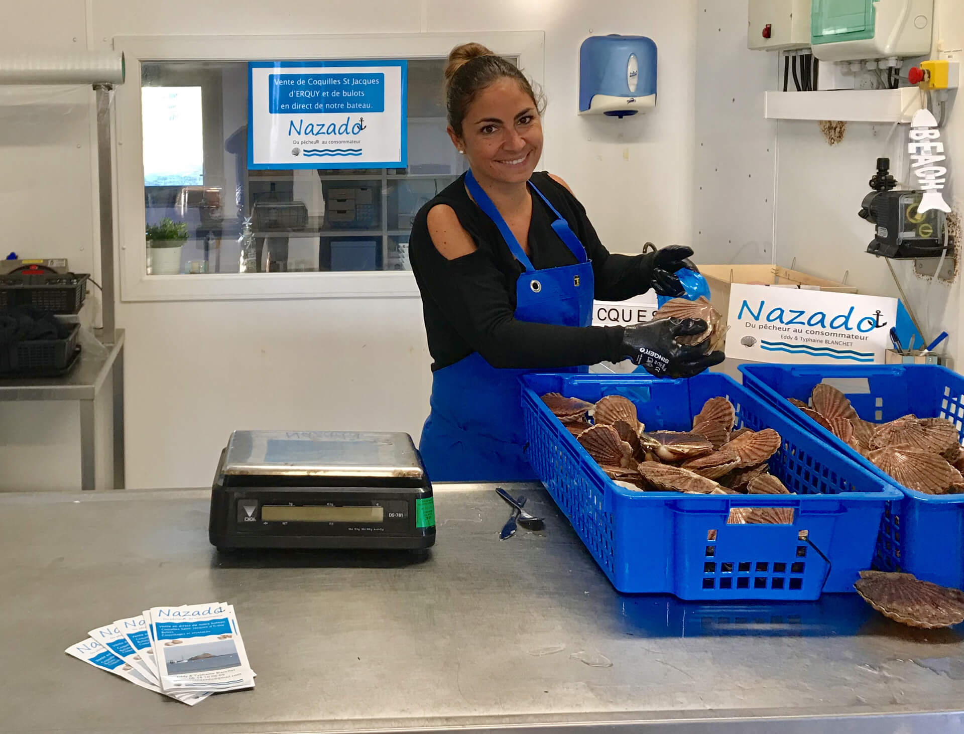 Vente directede fruits de mer à Erquy